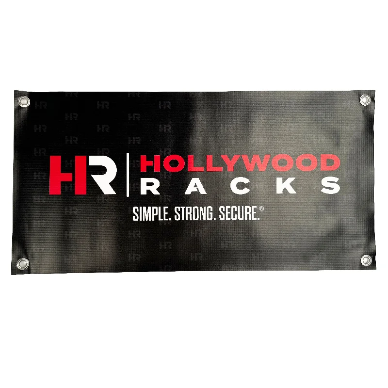 Bicycle tire guard-HOLLYWOOD RACKS BANNER